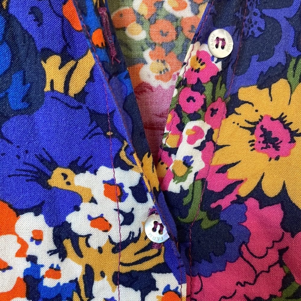 FARM Rio Multicolor Floral Vest - Picture 5 of 8